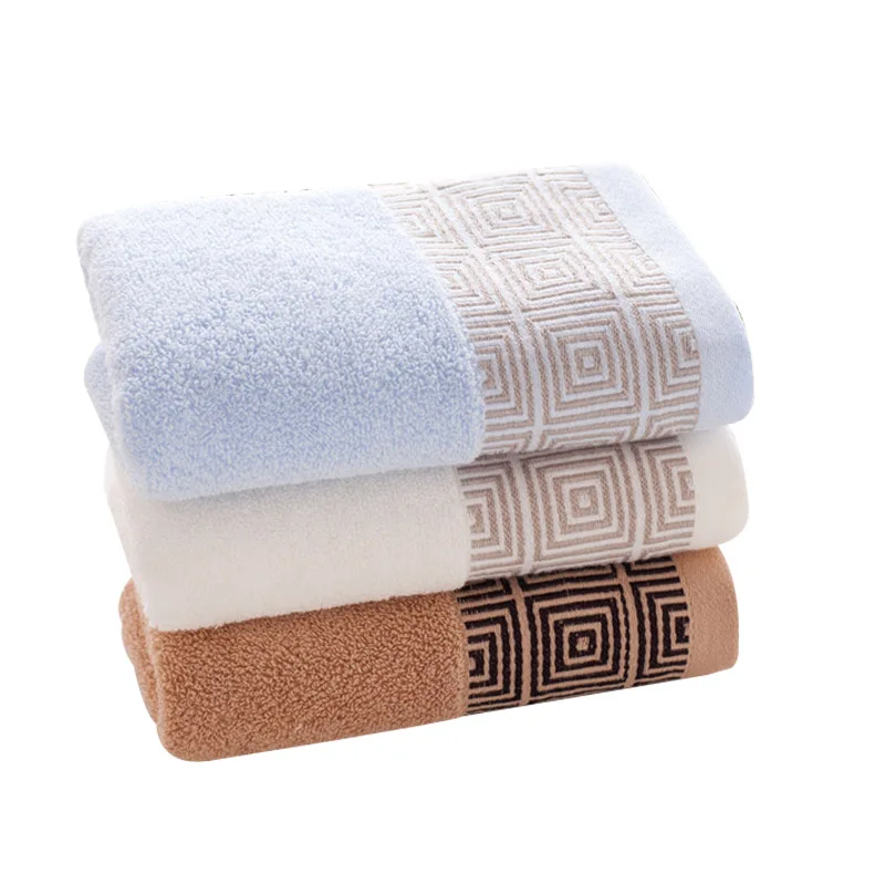 33x74cm Solid Woven Soft Towel Hair Face Beach Multifunction