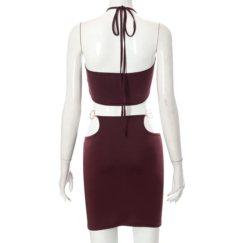 Одежда для ночного клуба SKMY новинка весны 2024 женская одежда короткий топ с