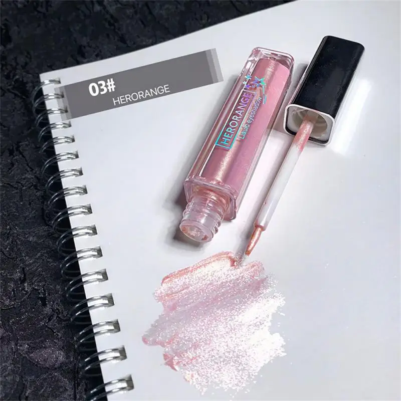 

New Liquid Eyeshadow Symphony Galaxy Eyeshadow Pearl Sequin Glitter High Gloss Lying Silkworm Brighten Eyeshadow Makeup Pigment