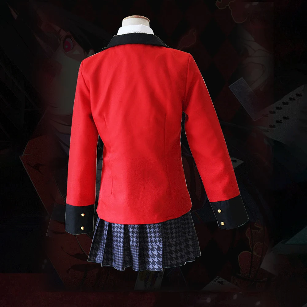 Костюм для косплея Kakegurui: полный комплект униформы Юмэко Джабами и Рюты Сузуи, школьная форма для Хэллоуина и вечеринок (art.: 3920dbba0b4dc) - 3920dbba0b4dc