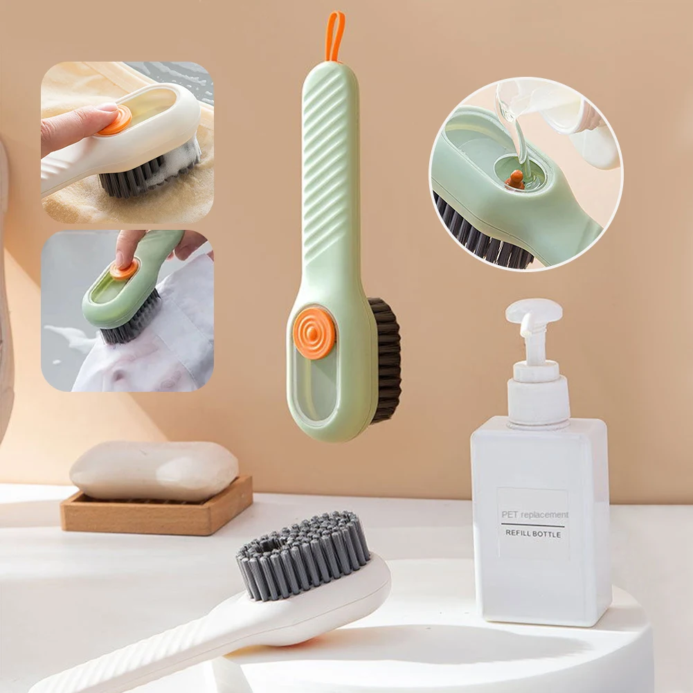 

Multi-function Soft-bristled Clean Brush Brush Clothes Brush Shoe Clothing Board Brushes Household Bathroom Cleaning Accessories