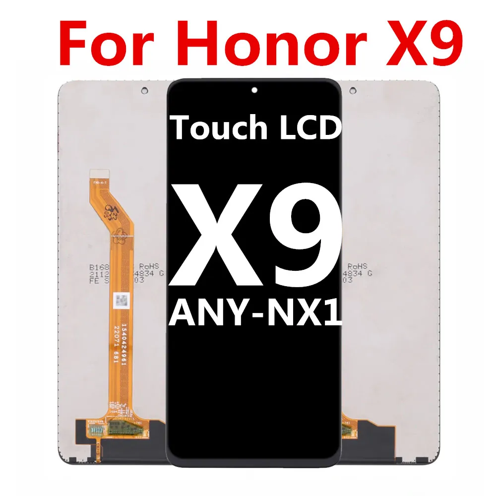 

6,81 ''оригинальный для Huawei Honor X9 4G фотографический ЖК-дисплей сенсорный экран дигитайзер в сборе запасные части