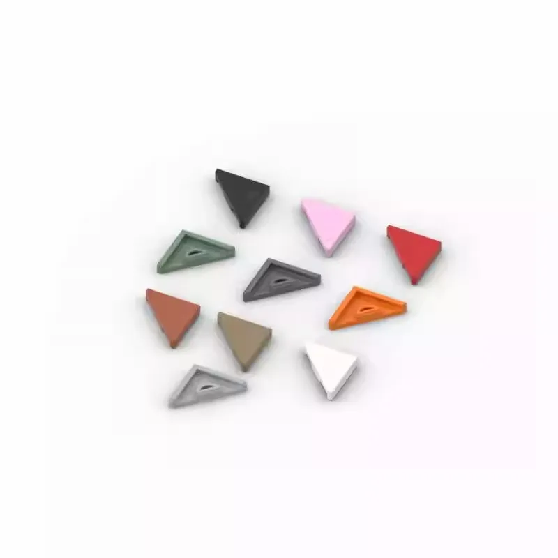 50 шт. треугольные детали MOC 35787 резка на 45 ° 2x2