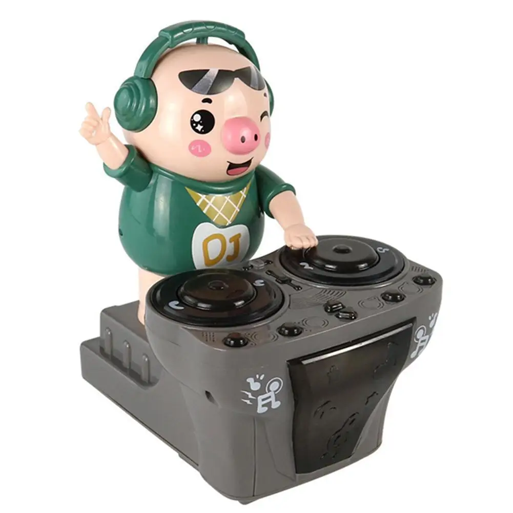 Фото Игрушка-свинья DJ Электронная танцевальная игрушка-свинья электрическая