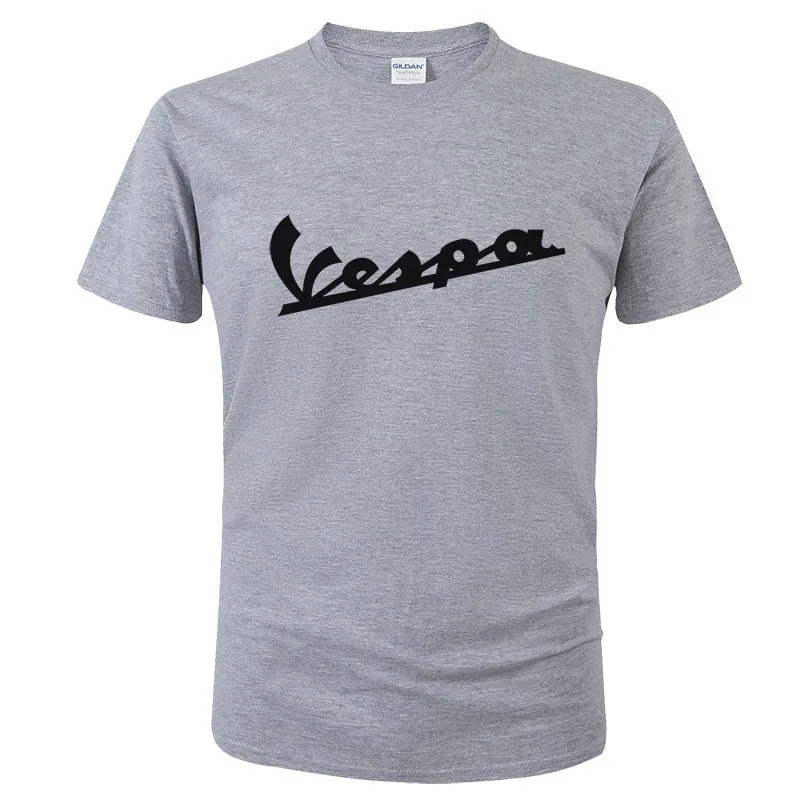 Motorcycle T-shirt Vespa Print Men Women Fashion Cotton Oversized T-shirt Kid Boy Punk T-shirt Men Top Sports T-shirt