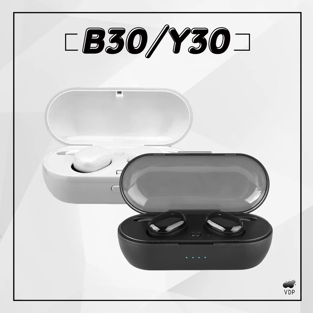 Фото TWS-наушники Y30 с поддержкой Bluetooth и сенсорным управлением №1