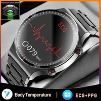 2022 new ecgppg smart watch men automatic infrared measurement blood oxygen heart rate blood pressure smartwatch men for xiaomi