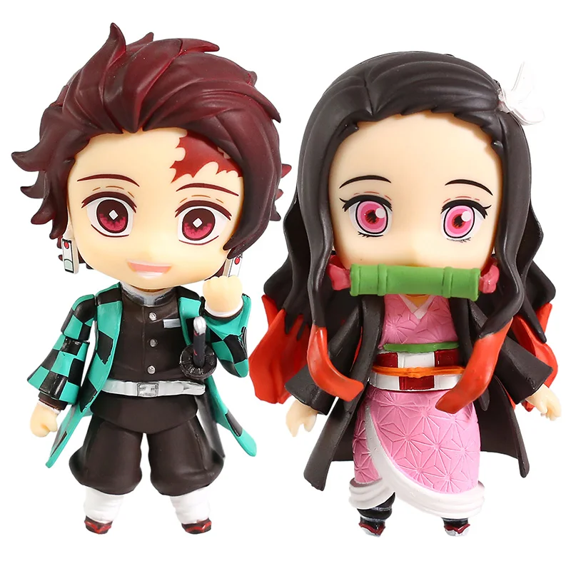Экшн-фигурка из ПВХ рассекающая демонов киметасу no Yaiba Kamado Tanjirou 1193 Nezuko 1194 Zenitsu Agatsuma