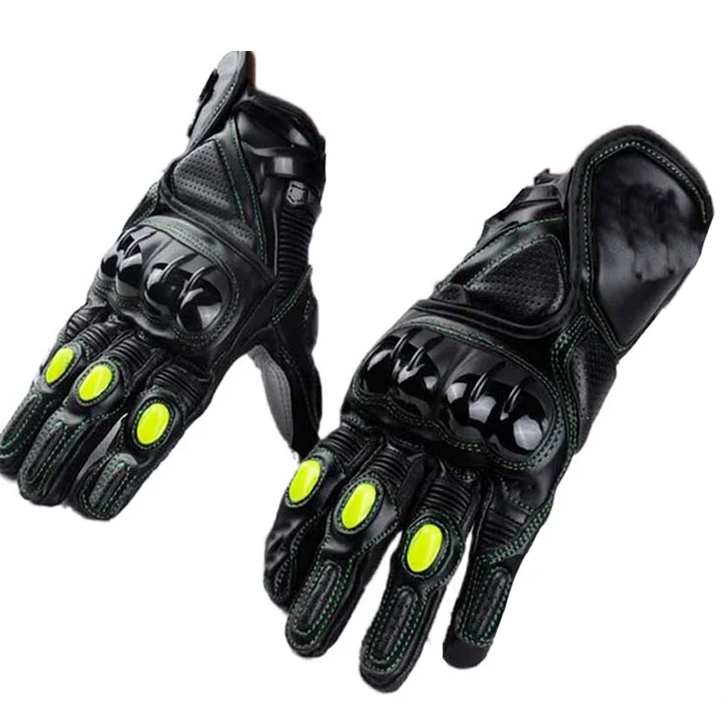 

Motocross Gloves Leather Winter Motorcycle Men Guantes Moto Bike Scooter Electric Cycling Drive Fingerless Tactical Women Glove