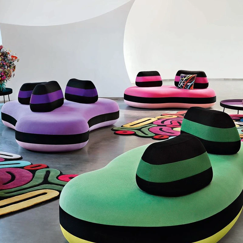 Rocheburg бомбом современный минималистичный диван креативный дизайнерский