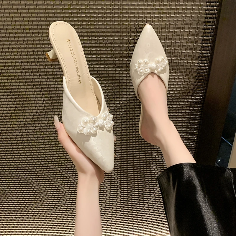 Шлепанцы женские со змеиным принтом сандалии на высоком каблуке шлепанцы с