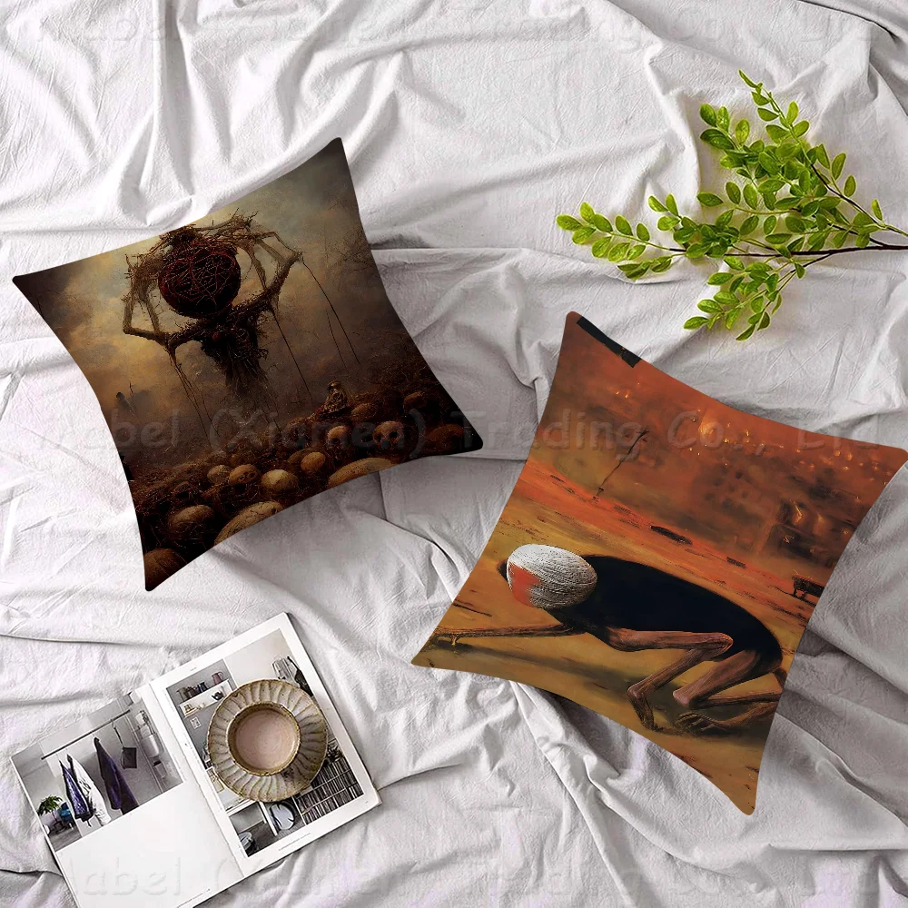 Zdzislaw Beksinski наволочка гостиная диван домашний декор по индивидуальному заказу