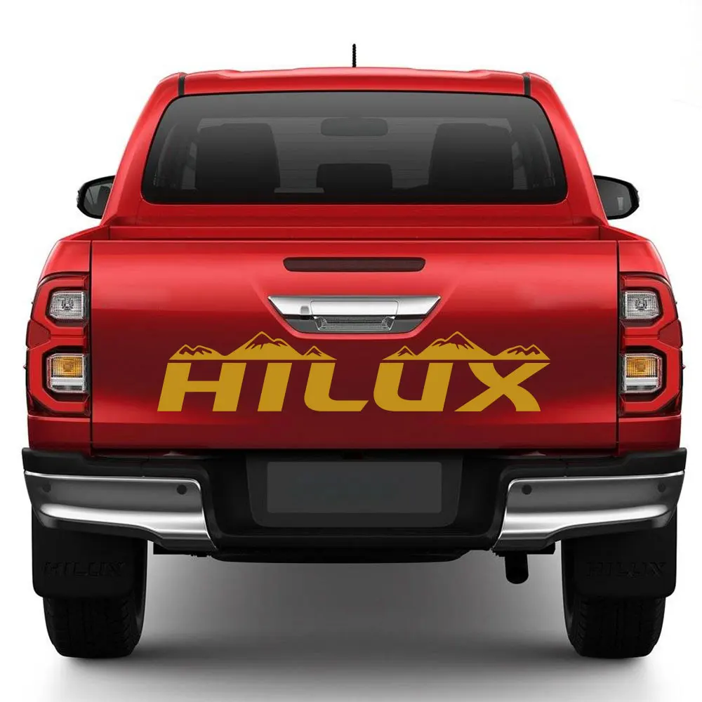 Наклейки на заднюю дверь пикапа для Toyota Hilux Revo Vigo |