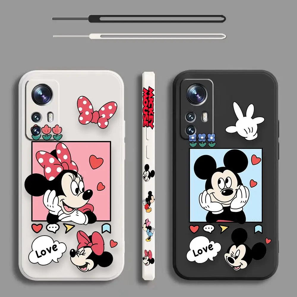 

Mickey Mouse Mickey Minnie Couple Anime Case For Xiaomi 13 12T 12 11 11T 10 10T 10S 9SE 9 CC9 8SE 8 A3 Lite Pro Ultra Tpro Cover