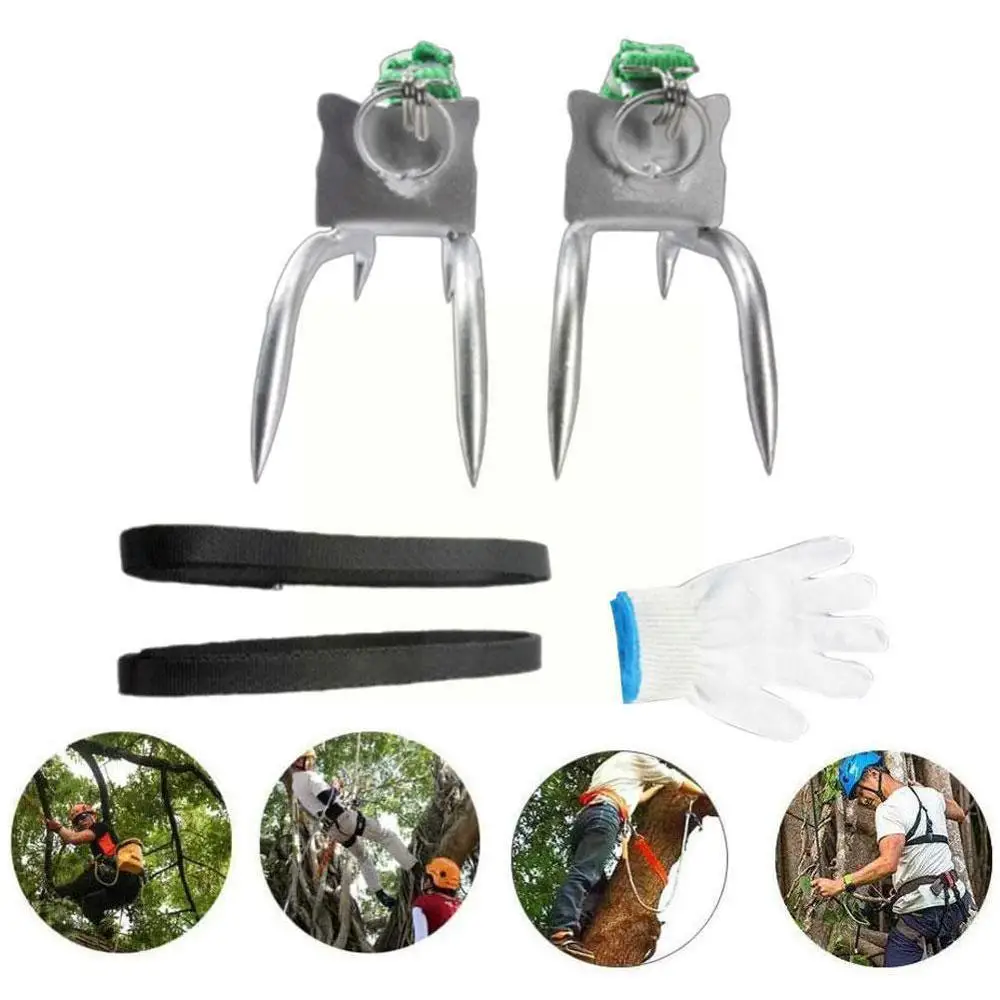 

Tree Climbing Tool Pole Climbing Spikes For Hunting Shoes Tree Steel Climbing Simple Picking Observation Fruit Use L7B6