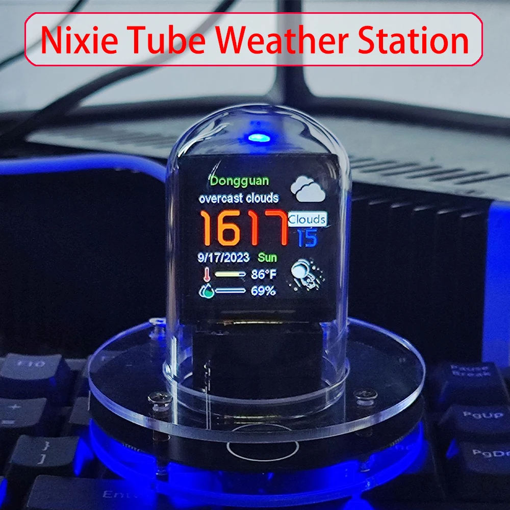 isfriday Настольные часы Nixie Tube Clock Smart Wifi Glow | AliExpress