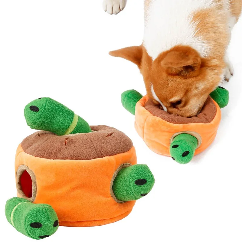 

Dog Snuffle Mat Pet Ball Toys Dog Puzzle Hide Seek Food Foraging Training Slow Feeder Chew Toys Stress Release Pet Nose Pad