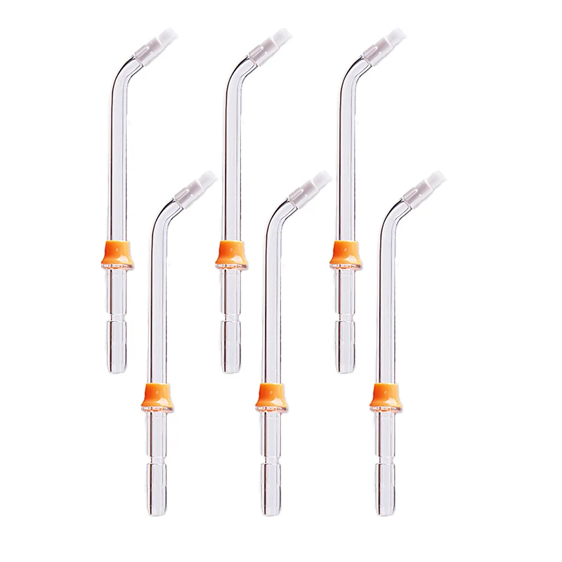 

6Pcs Electric Oral Irrigator Accessories Orthodontic Nozzle for WP-100/WP-900/V300/V600/V400/Ocarest/Nicefeel/Flycat