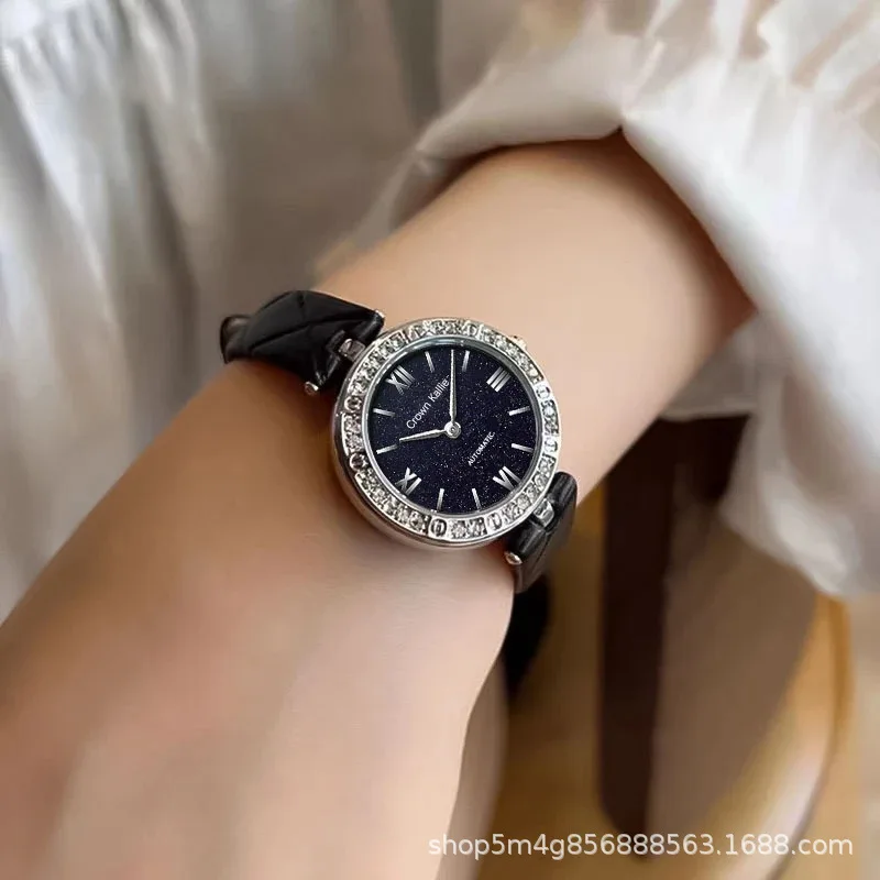 Фото Женские часы Crown Kallie Starry Sky Series с дизайном в виде карты звездного неба CK8110 №3