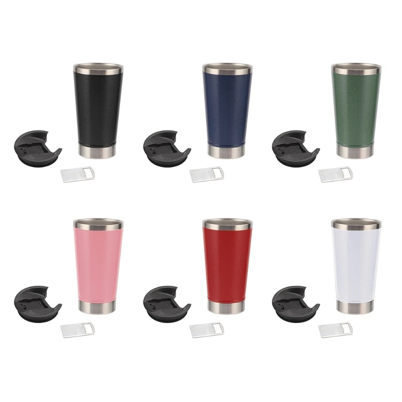 

580 мл, большая емкость, винные коктейльные чашки, металлические питьевые кружки, кофейная чашка, 6 цветов