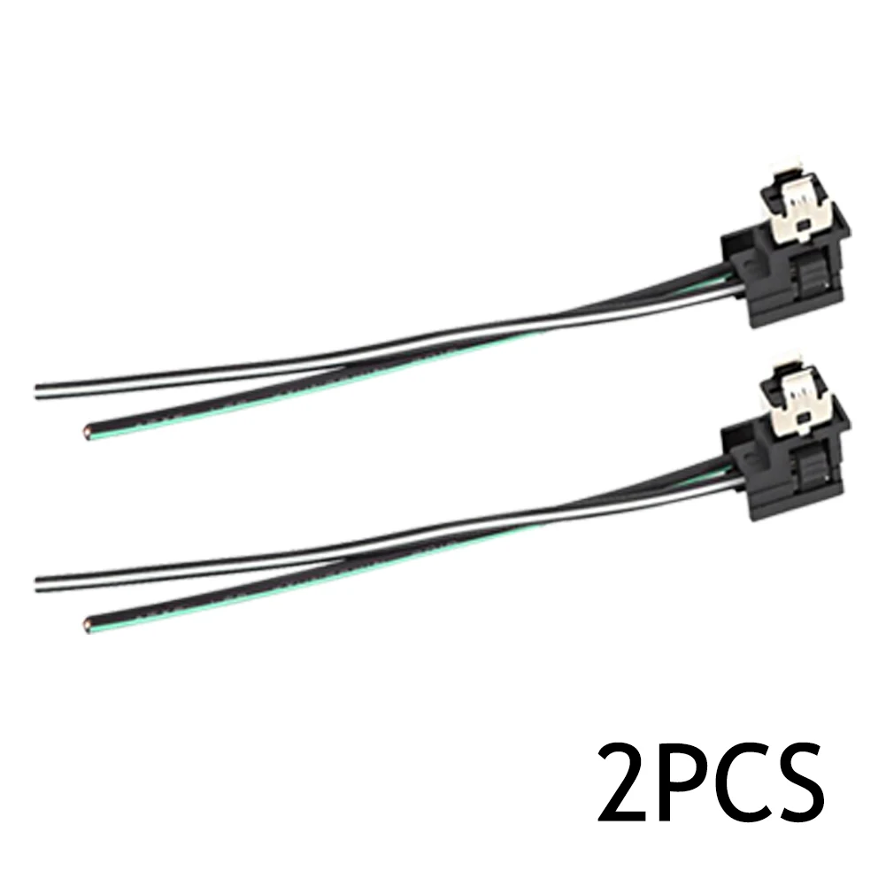 

2Pc Headlight Bulb Socket Harness Connector Plug Adapter Cord for H1H3 Original Car Socket Harness Car Plug Adapter Accessories