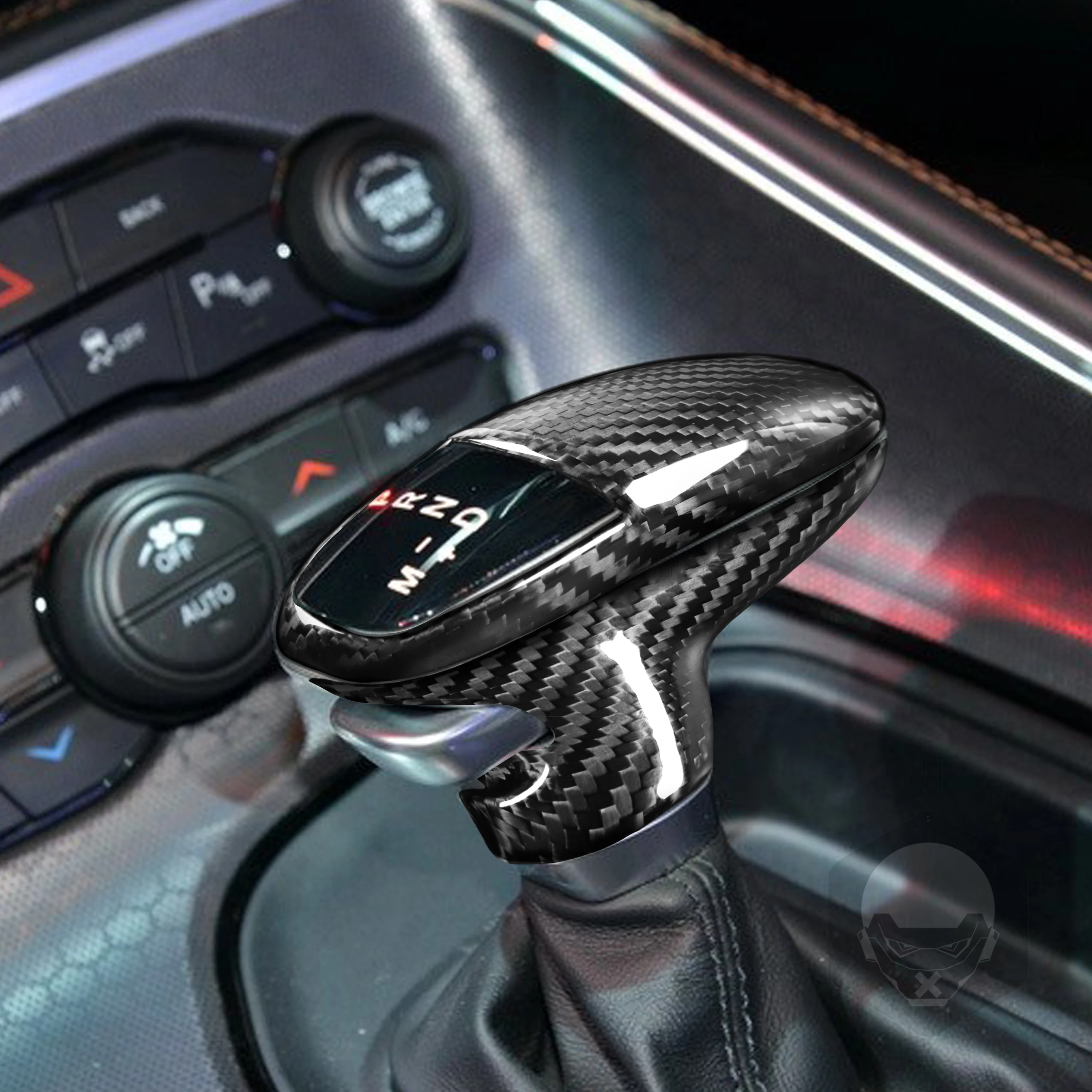 

3 шт., наклейки из углеродного волокна для Dodge Challenger 2015-2020