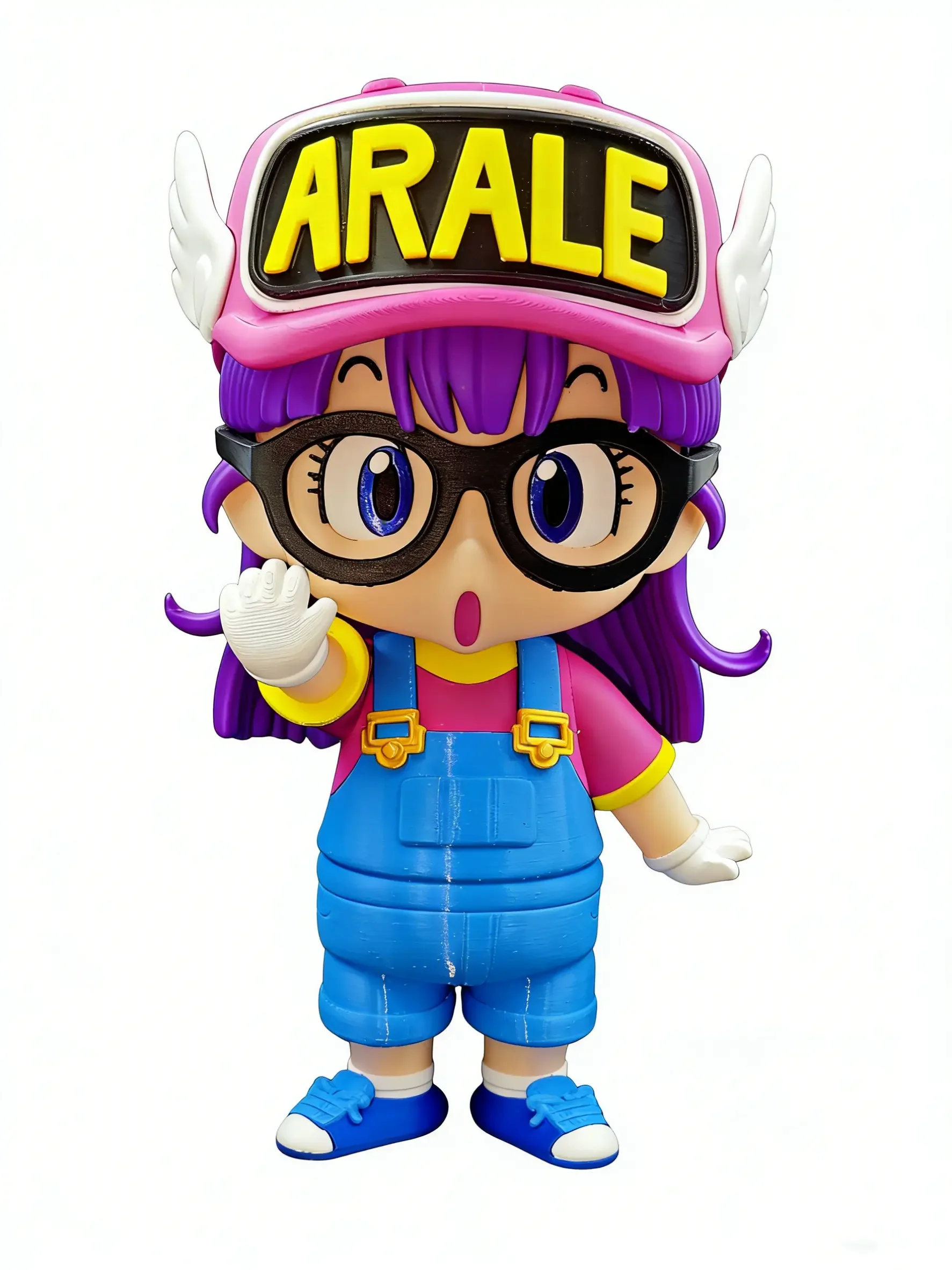 Фигурка-статуэтка Dr. Slump Arale Norimaki от Акиры Ториямы - Разделённые детали для покраски - Не требует AMS, без покраски (art.: 3920d97a7defd) - 3920d97a7defd