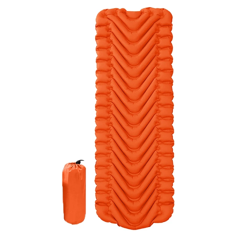 

Portable Outdoor Inflatable Mattress Camping Mat Ultralight Waterproof Foldable Camping Cushion Sleeping Pad