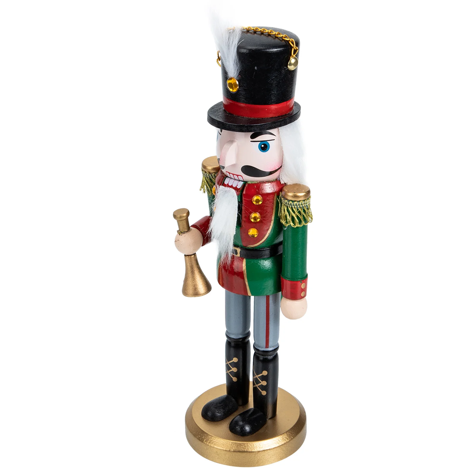 

Nutcracker Christmas Figures Decoration Decorations Soldiernutcrackers Puppets Clearance Set Wood Sculpture Figurine Statue