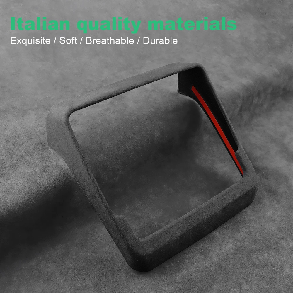 Итальянская верхняя замша для Tesla Model 3 Highland 2024-Up задняя Рамка экрана Защита от