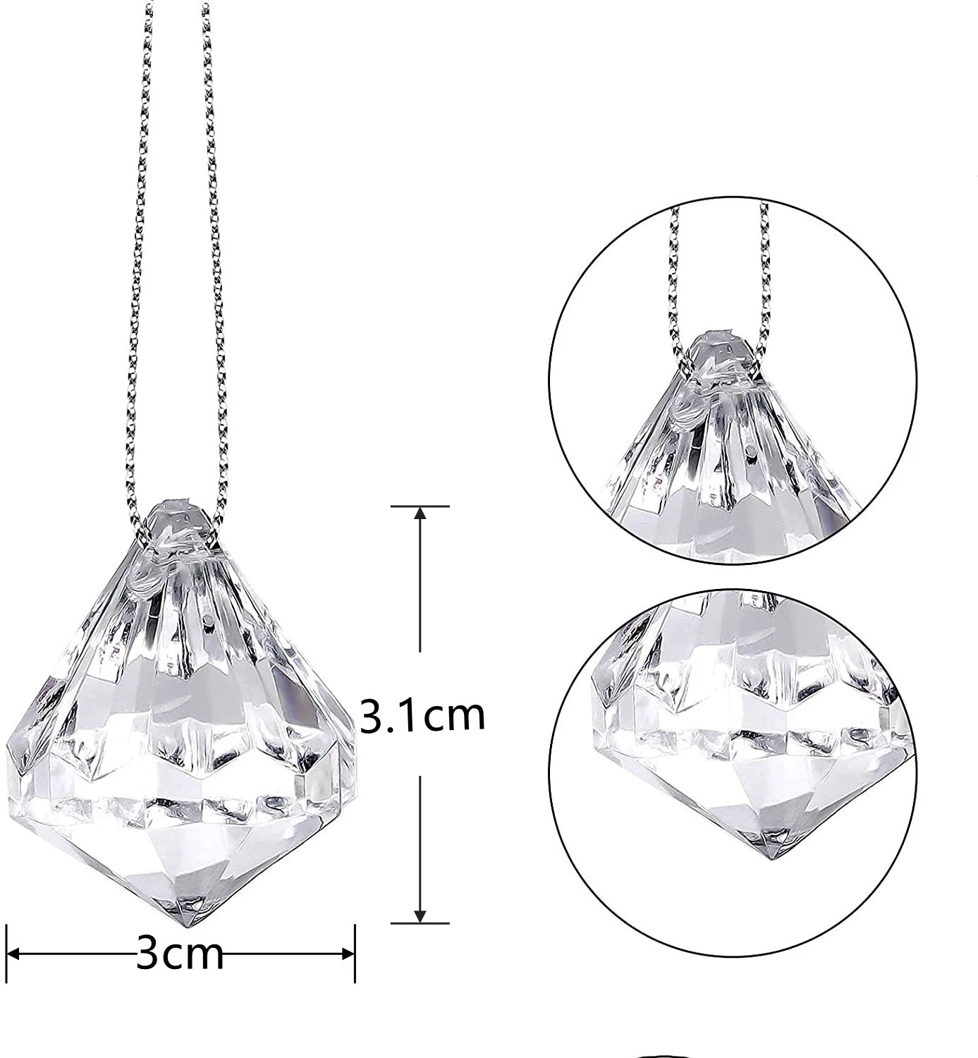 

Акриловые подвески для ёлки