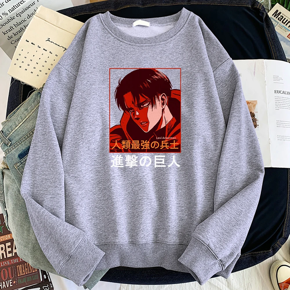 

Attack On Titan Hoodies Mens Fashion Anime Sweatshirts Casual Hip Hop Streetwear Pullover Spring Loose Women Men Sweatshirt