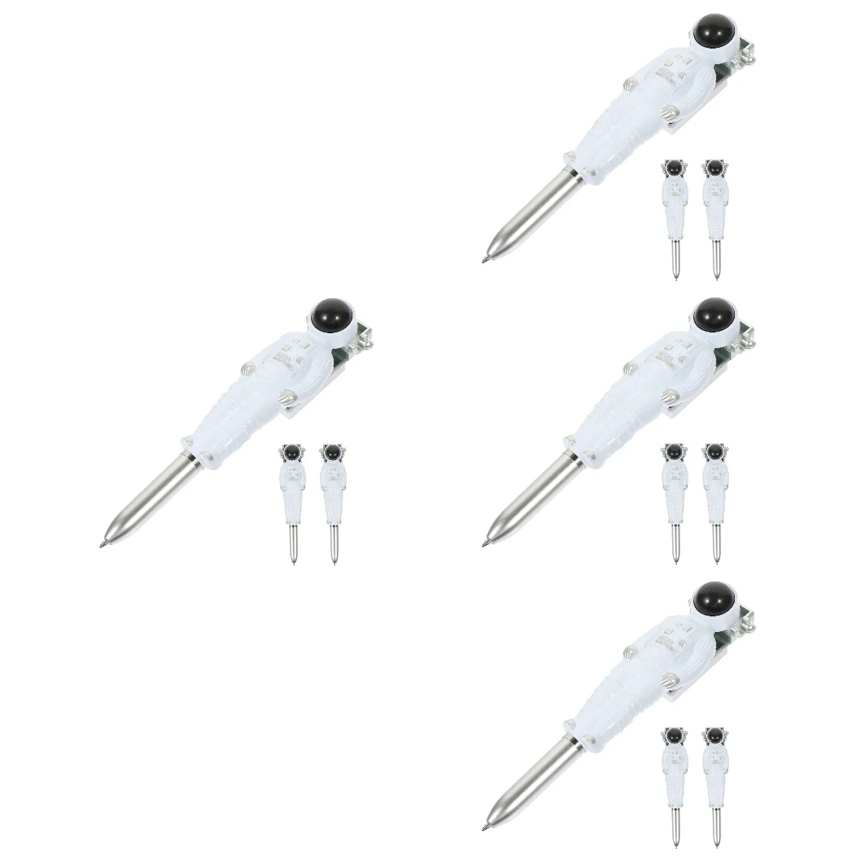 

12 Multi-function Writing Pens Ballpoint Pens Portable Astronaut Pens
