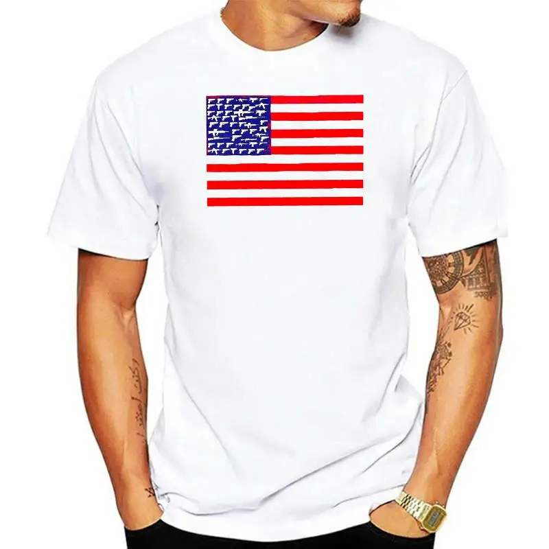 Nra Member " Support Flag " , Unique! Usa , T Shirt , Size S - 5xl T - 305 For Male/boy Tshirt