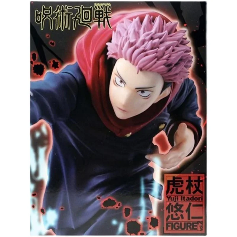

Japanese Original Jujutsu Kaisen TAITO Itadori Yuji Anime Action Figures Collectibles Ornaments Toys Gifts For Children