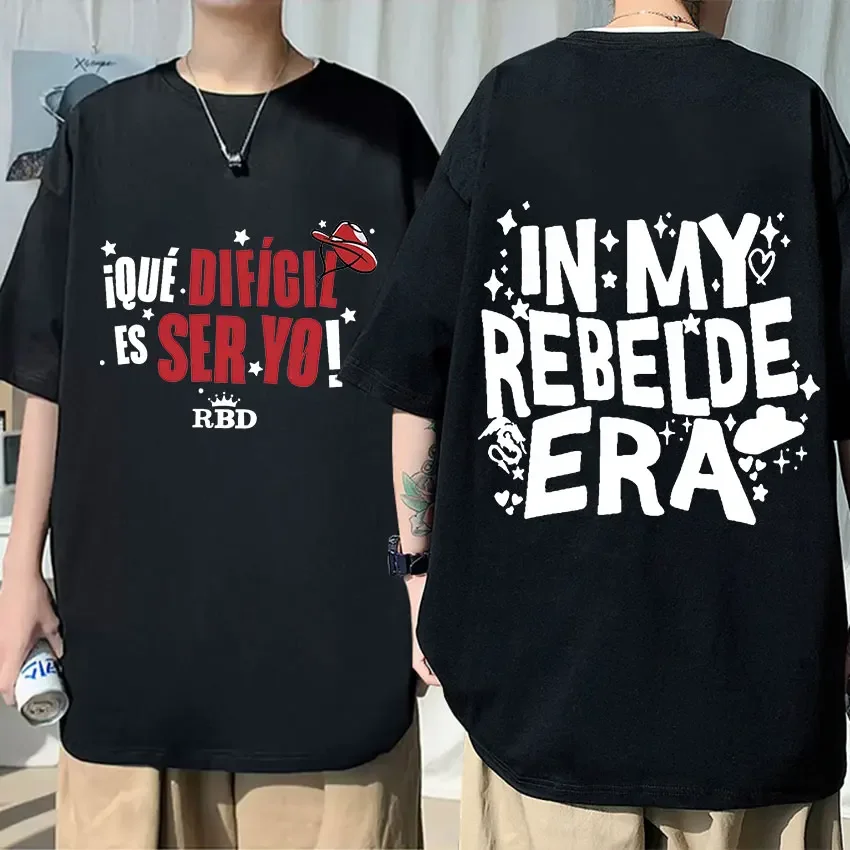 Футболка мятежника RBD 2023 графическая Классическая футболка с принтом