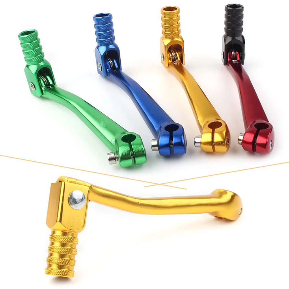 Новый алюминиевый складной рычаг переключения передач для мотоцикла Pit Dirt Bike