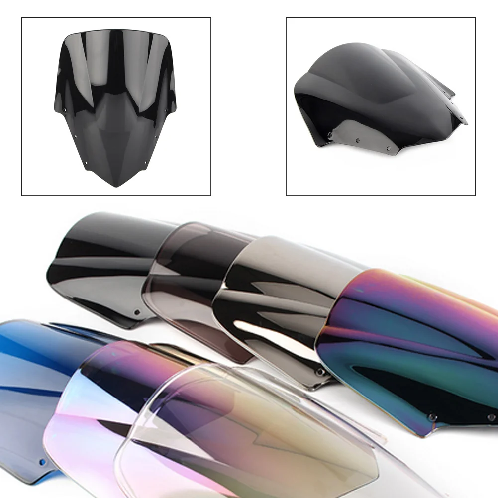 

Ветровое стекло для Yamaha FZ1S FZ1 FZ-1 1000 S 2006-2011, ветровое стекло с двойными пузырьками, аксессуары для мотоциклов, обтекатель, отражатель