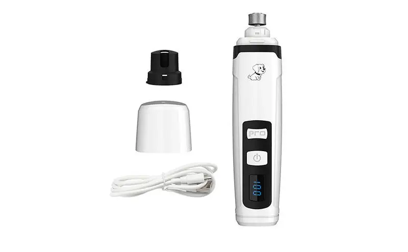 

Dog And Cat Nail Trimmers Professional USB Rechargeable With Led Light Cats Claw Line Scissors For Pet Nails Grooming Supplies