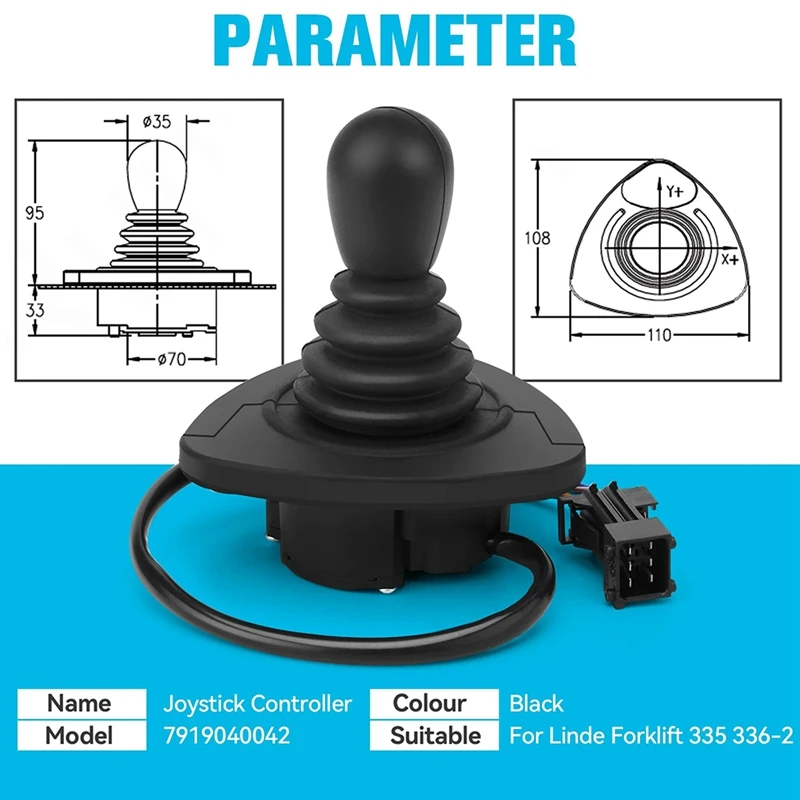 Ручка контроллера джойстика черная ручка блок управления для деталей