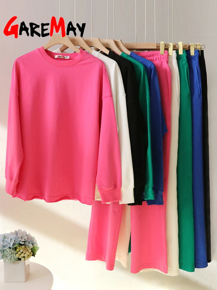 Весенний спортивный костюм повседневный женский брючный синий свитшот