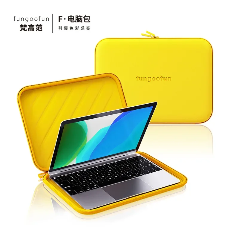 Fungoofun Fashion Laptop Bag Inner Universal Protective Case Large Capacity