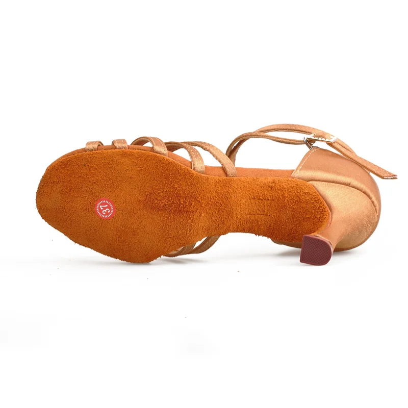New Latin Modern Dance Shoes Ladies Tango Latin Dance Shoes Women High Heel Salsa Dance Sandals Ballroom Party Training Shoes
