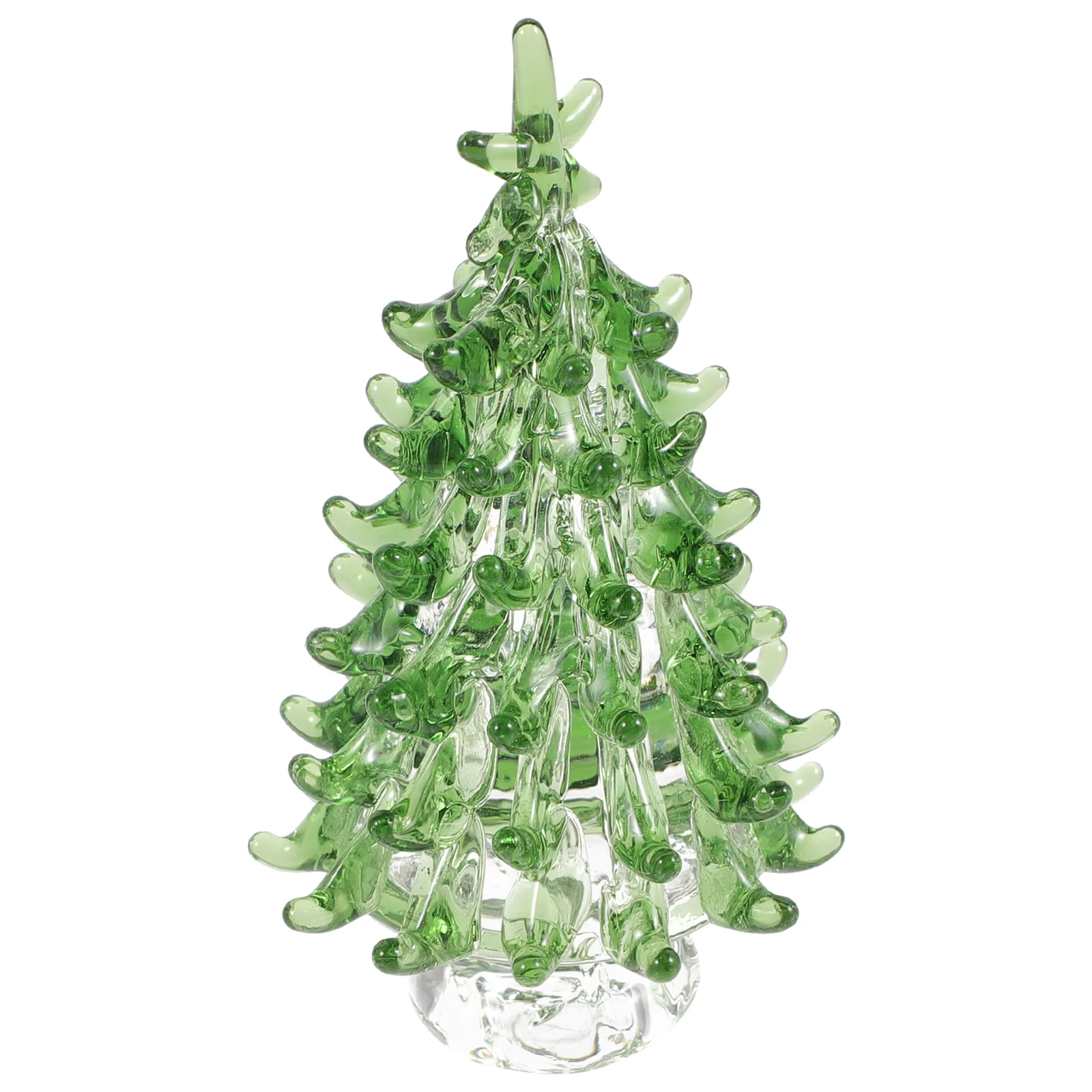 

Christmas Tree Figurine Crystal Xmas Tree Mini Christmas Tree Desktop Decoration