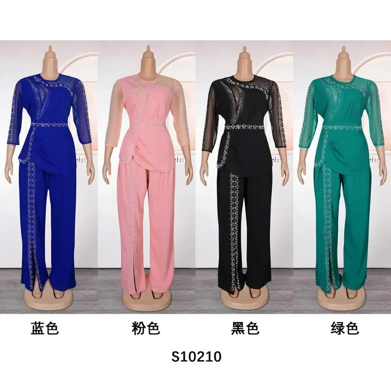 2 шт. Женский комплект из топа и брюк