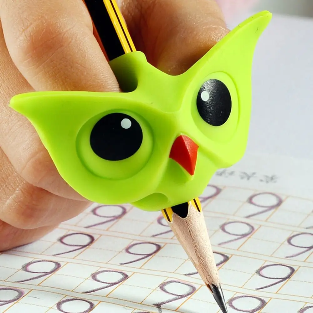 Holder Owl Shaped Correction Writing Hold Pen Grip Posture Tool Silicone Writing Posture Corrector Stationery