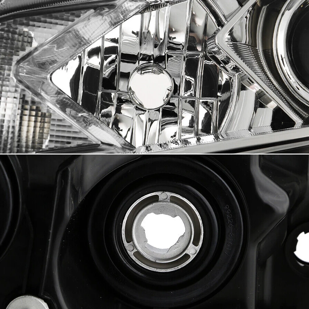 Пара хромированных фар для Nissan Altima 2016 2017 2018