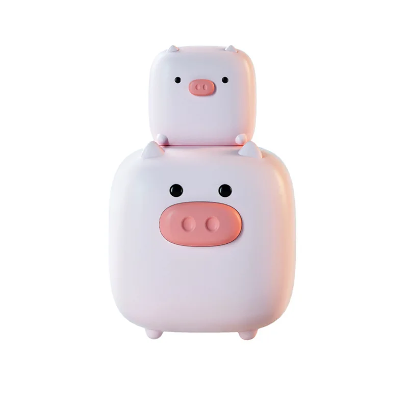 

Cartoon Pig Taro Night Light Alarm Clock Manual Version Led Digital Clock