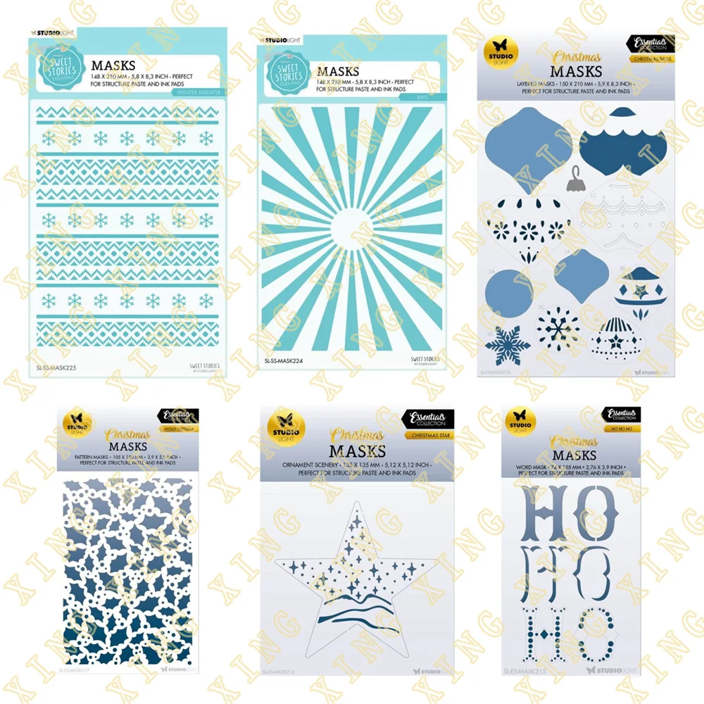 

Holly Pattern 2023 Arrival New DIY Metal Cutting Stencil Diary Scrapbooking Easter Craft Engraving Making Stencil Hot Selling