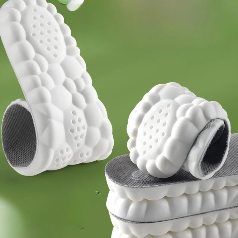 EVA Massage Sport Insoles for Women Men High Elasticity Shoe Pads Shock Absorption Cushion Insole Arch Support Orthopedic Insert